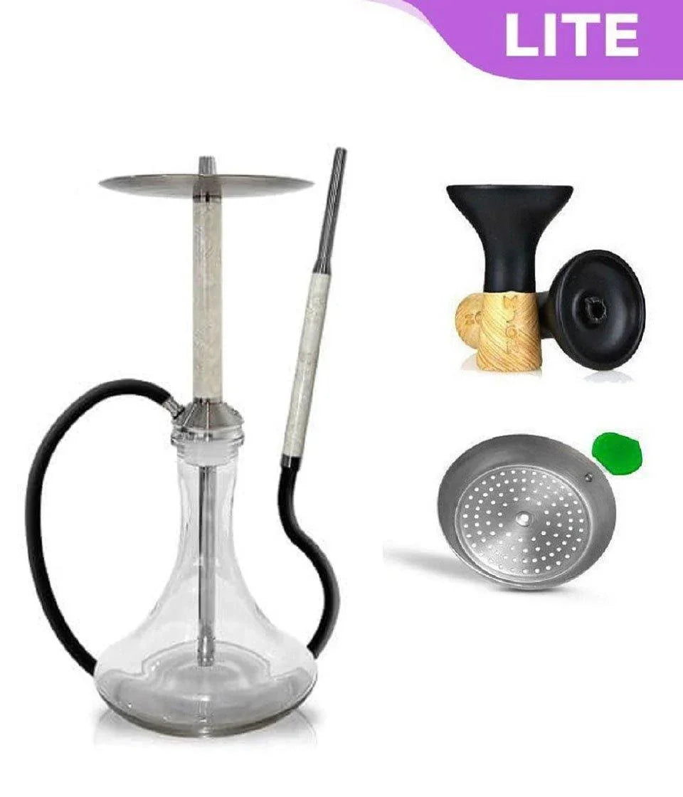Special Hookah Stainless Steel With Base - Crema Nuova - shishagear - UK