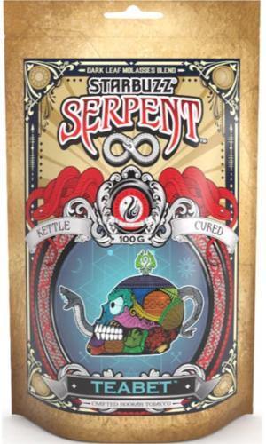 Starbuzz Serpent Teabet 80g (English Breakfast Tea) - shishagear - UK Shisha Hookah Black Friday