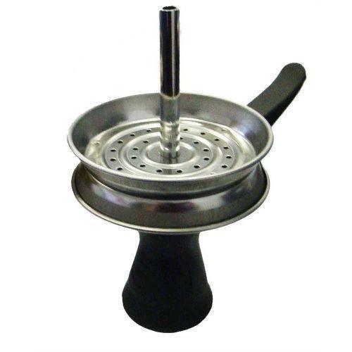 AMY Silicone Phunnel Funnel Hookah Head with Hot Pan - shishagear london uk