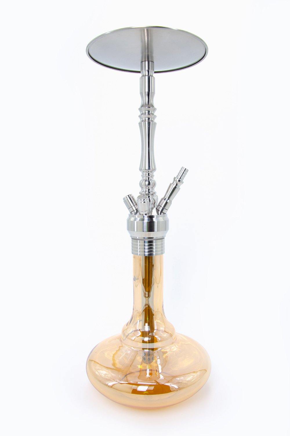 Dschinni Stealth Bomber Amber Hookah - shishagear - UK Shisha Hookah Black Friday