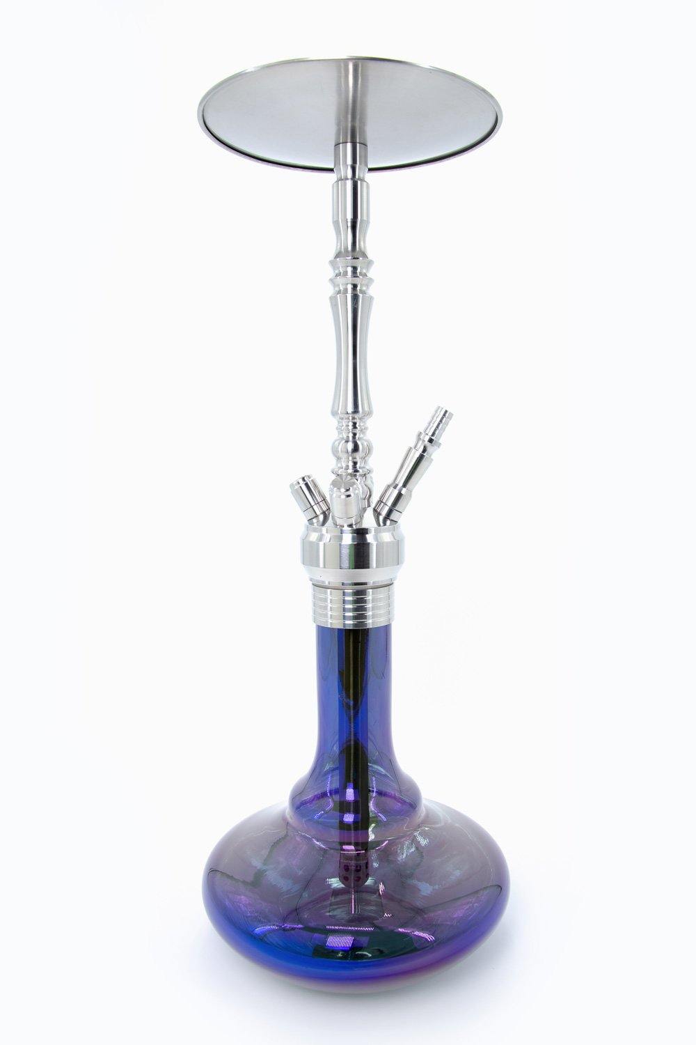 Dschinni Stealth Bomber Purple Rain Hookah - shishagear - UK Shisha Hookah Black Friday