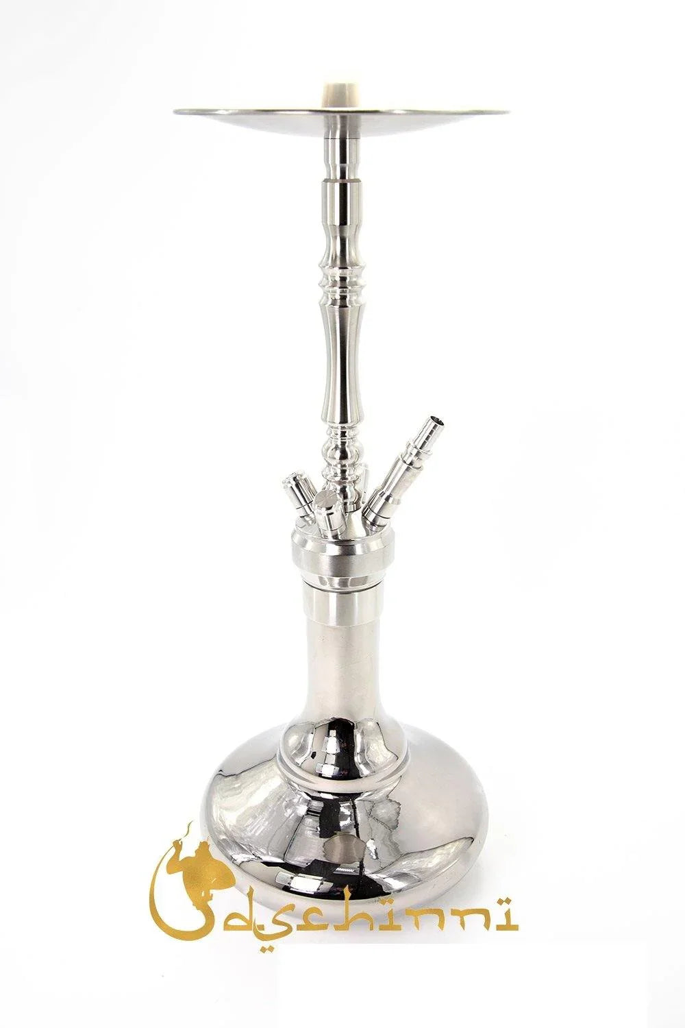 Dschinni Stealth Bomber Silver Surfer Hookah - shishagear - UK Shisha Hookah Black Friday