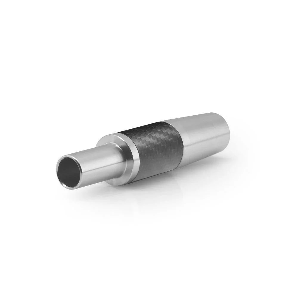 Steamulation Carbon Hose Adapter - Black Matt - shishagear - UK