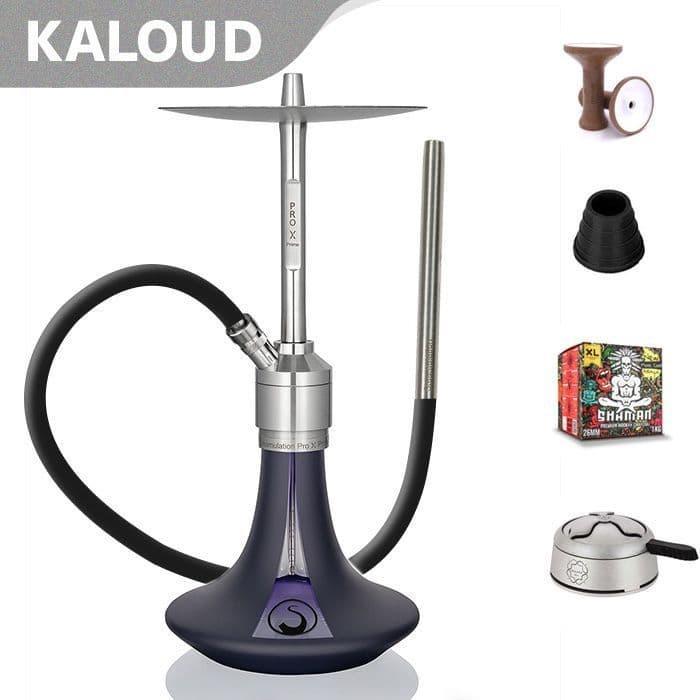 Steamulation Prime Pro X 2 Hookah - Atlantic Blue Matt - shishagear - UK Shisha Hookah Black Friday