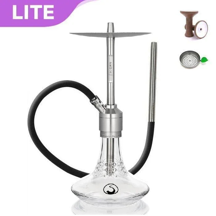 Steamulation Prime Pro X 2 Hookah - Crystal - shishagear - UK Shisha Hookah