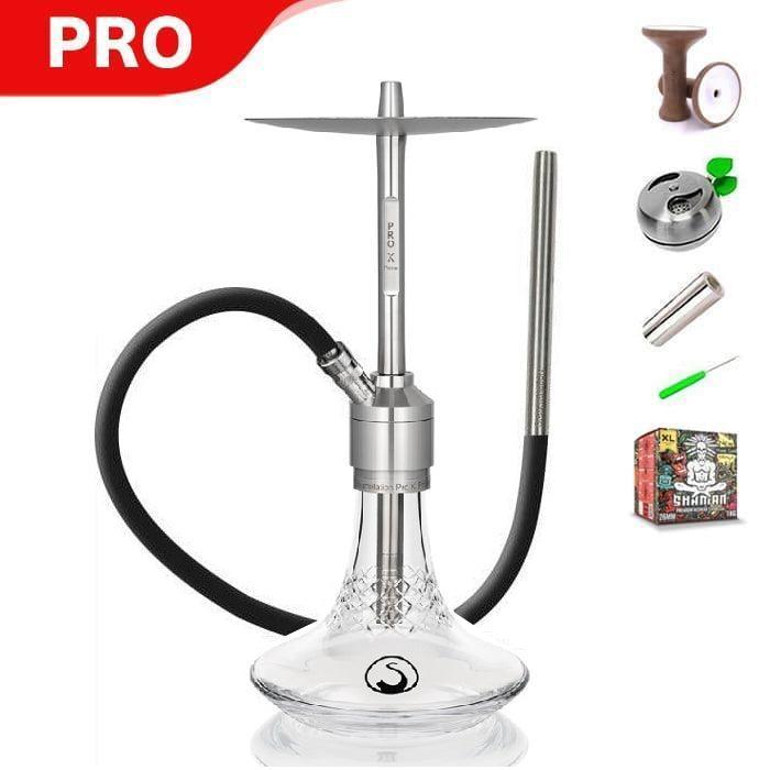 Steamulation Prime Pro X 2 Hookah - Crystal - shishagear - UK Shisha Hookah