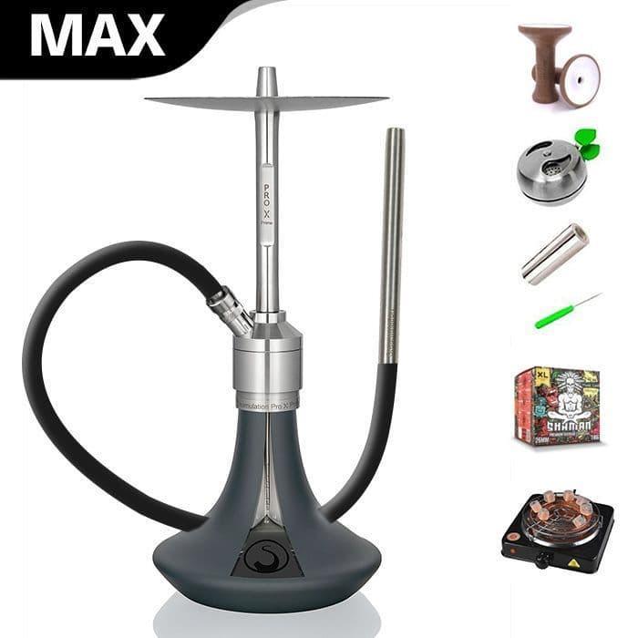 Steamulation Prime Pro X 2 Hookah - Petrol Green Matt - shishagear - UK Shisha Hookah Black Friday