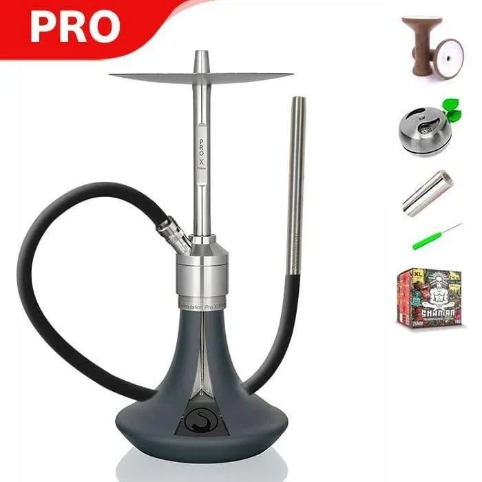 Steamulation Prime Pro X 2 Hookah - Petrol Green Matt - shishagear - UK Shisha Hookah Black Friday