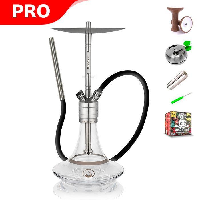 Steamulation Pro X III Hookah - Clear - shishagear - UK Shisha Hookah Black Friday
