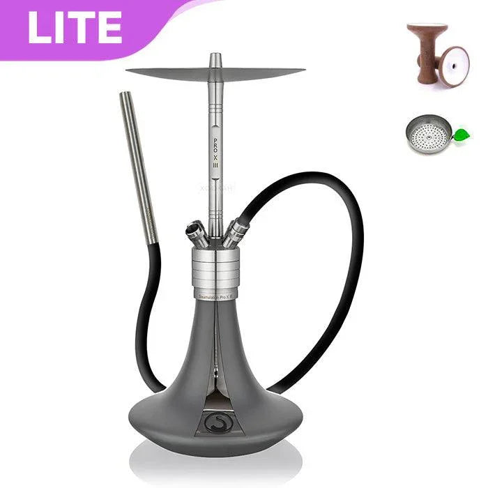 Steamulation Pro X III Hookah - Graphite - shishagear - UK Shisha Hookah Black Friday