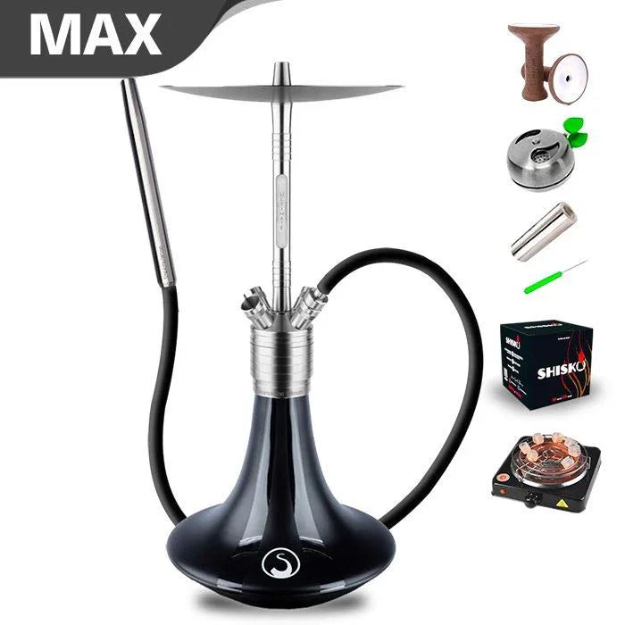 Steamulation Ultimate Hookah - Black Matt