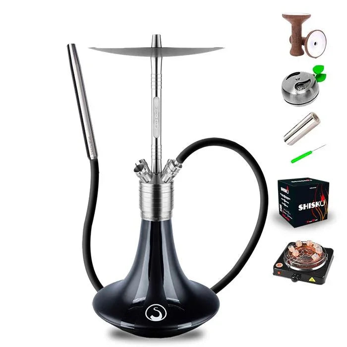 Steamulation Ultimate Hookah - Black Matt