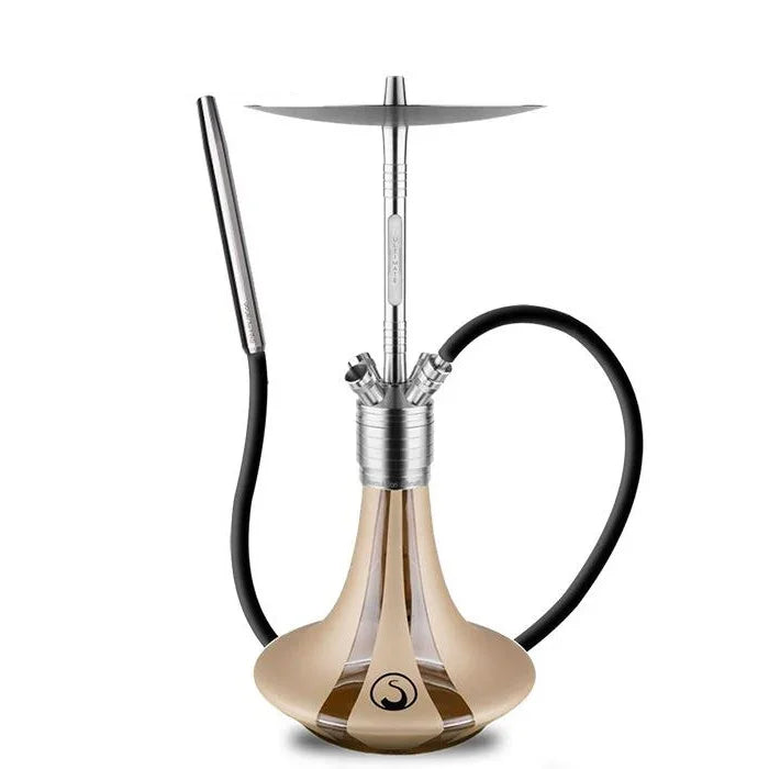 Steamulation Ultimate Hookah - Gold Matt Metallic