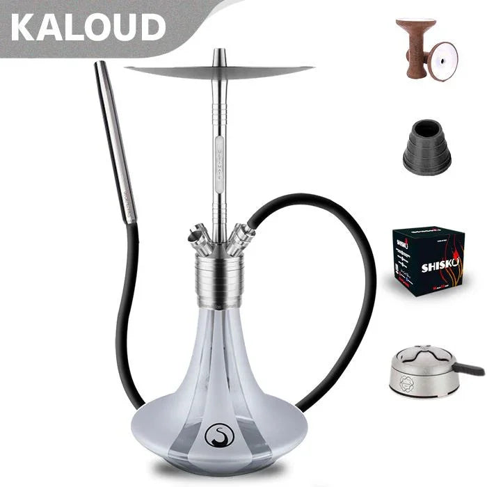Steamulation Ultimate Shisha - Silber Matt Metallic