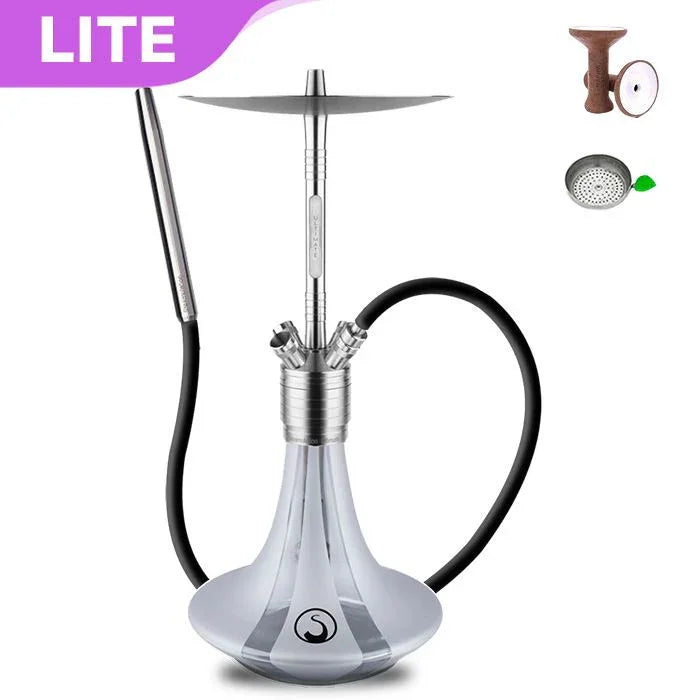 Steamulation Ultimate Shisha - Silber Matt Metallic