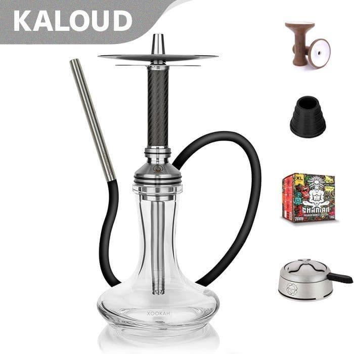 Steamulation Xpansion Mini Carbon Hookah - shishagear - UK Shisha Hookah Black Friday