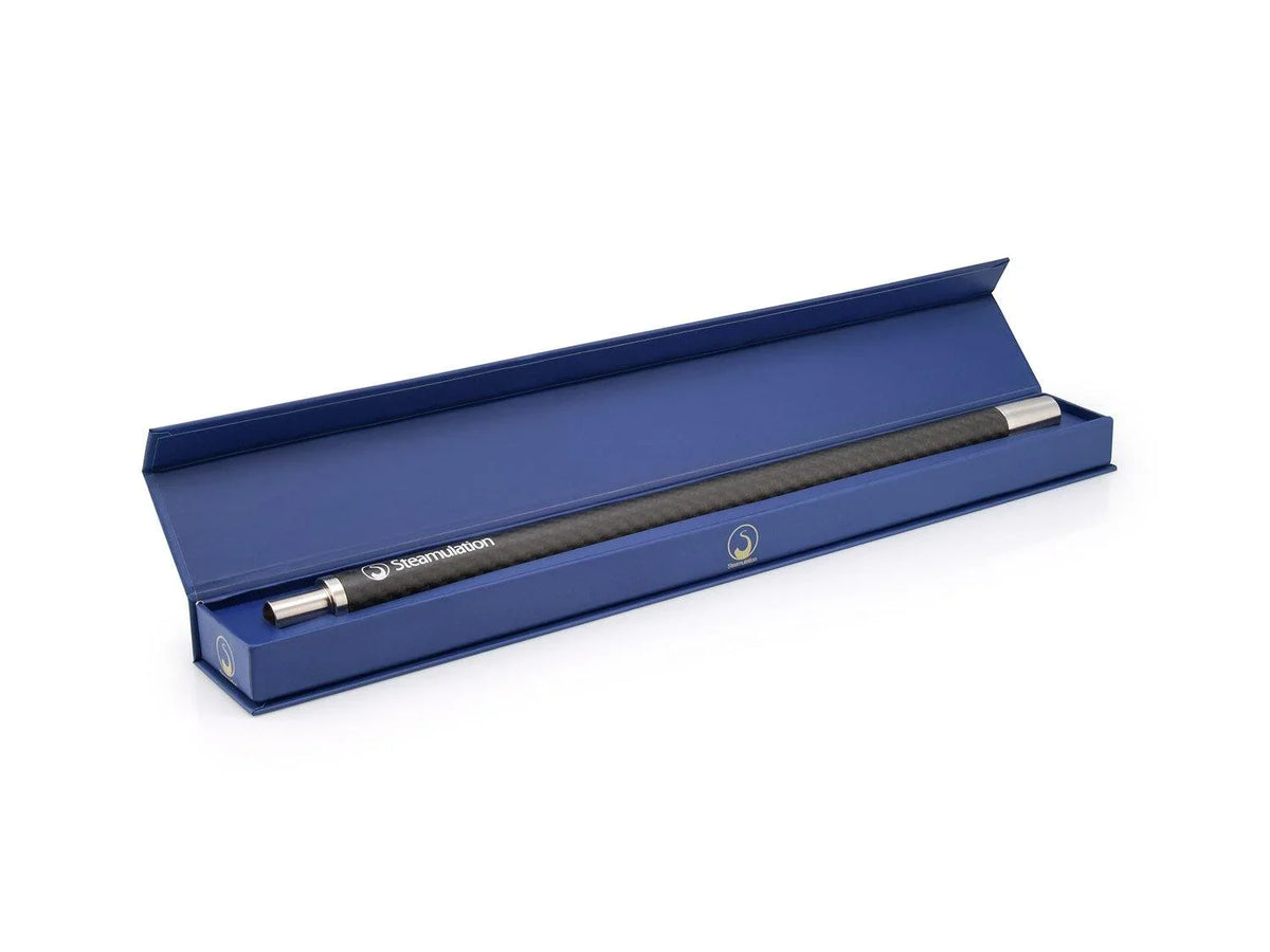 Steamulation Carbon Mouthpiece - Black Matt - shishagear - UK Shisha Hookah Black Friday