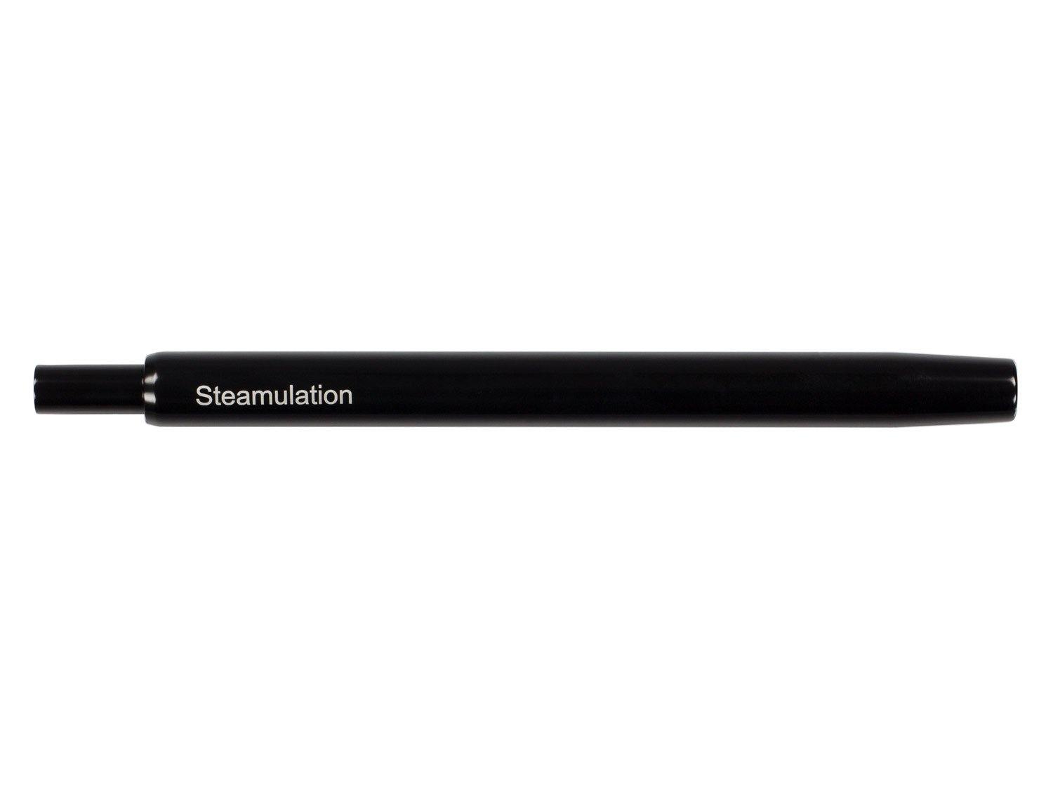 Steamulation Konus One Black Polished Mouthpiece - shishagear - UK Shisha Hookah Black Friday