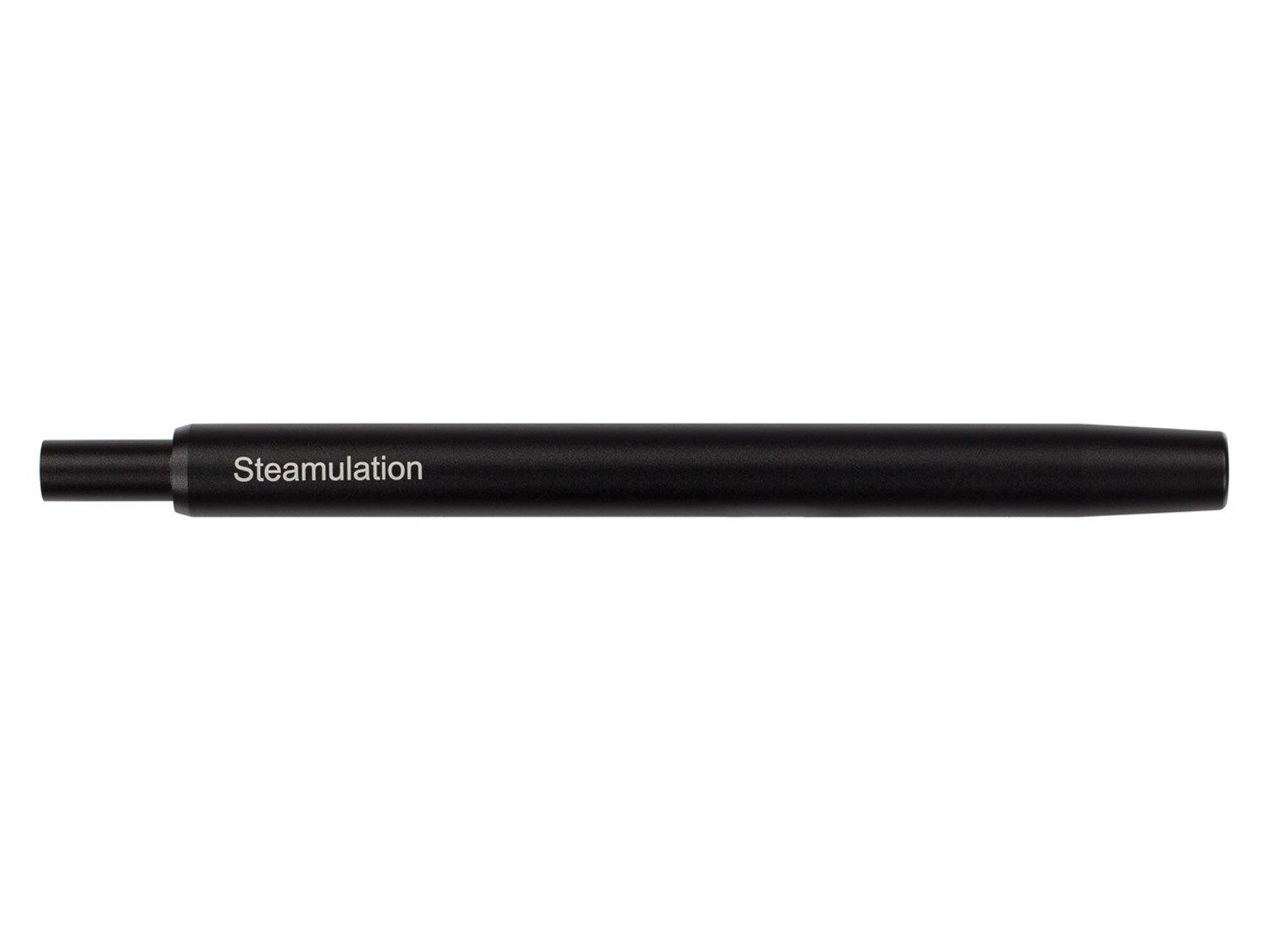 Steamulation Mouthpiece Konus One Black Matt - shishagear - UK Shisha Hookah Black Friday