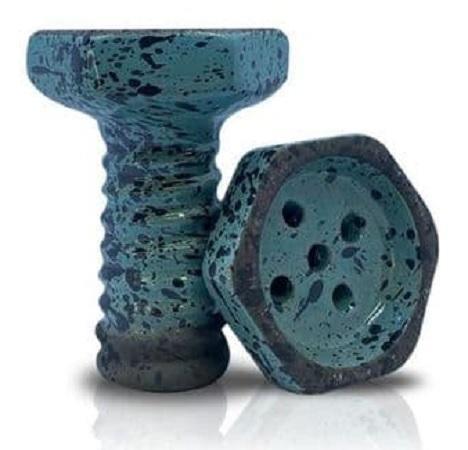 Telamon Harmony Screw Bolt Bowl - Turquoise Short - shishagear - UK