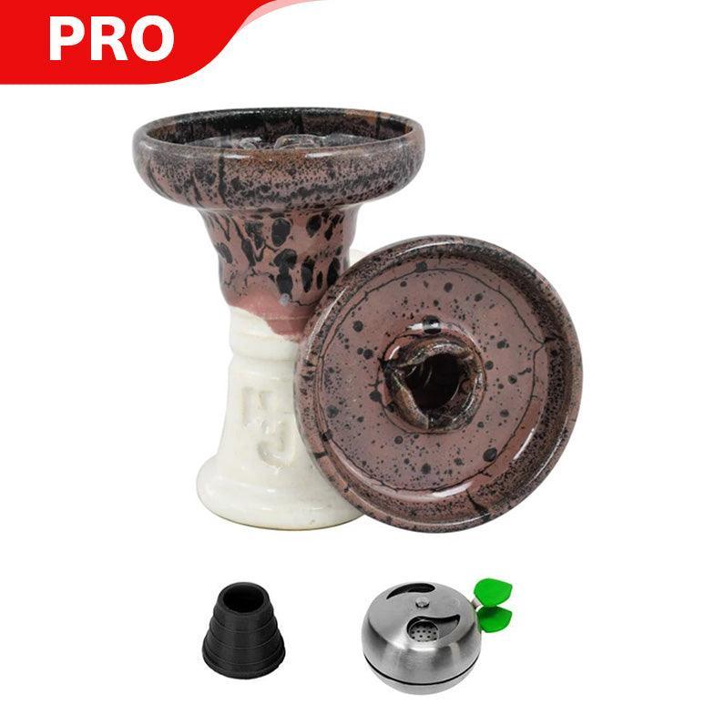 HJ Trimony Hookah Bowl - Blackberry Over White - shishagear - UK Shisha Hookah Black Friday