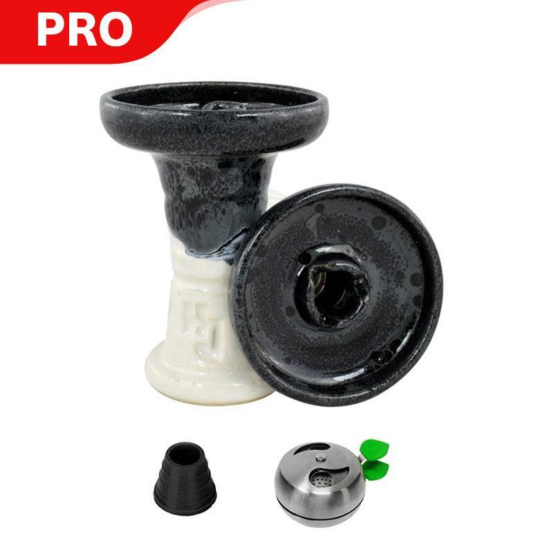 HJ Trimony Hookah Bowl - Wet Ash Over White - shishagear - UK Shisha Hookah Black Friday
