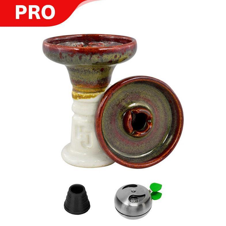 HJ Trimony Hookah Bowl - Red Eye Over White - shishagear - UK Shisha Hookah Black Friday
