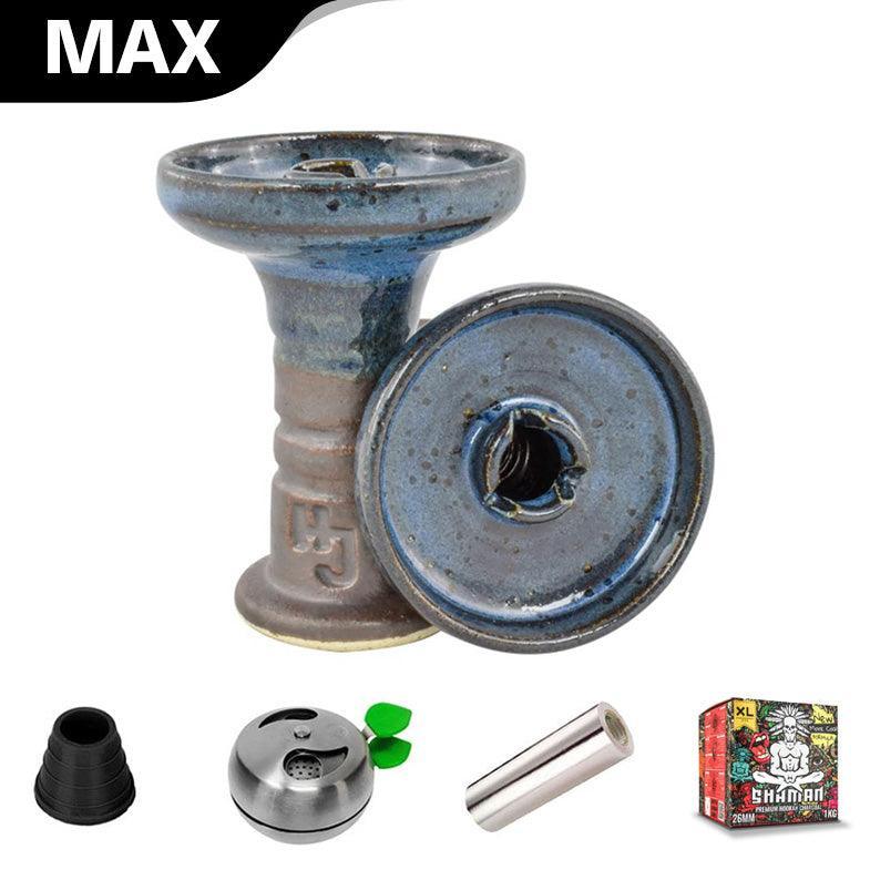 HJ Trimony Hookah Bowl - Blue Nut - shishagear - UK Shisha Hookah Black Friday