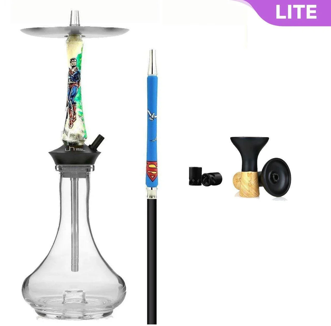 Union Hookah Comics Superman Set - shishagear - UK
