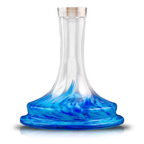 Union Hookah Fibonacci Threaded Bohemian Crystal Base (Blue) - shishagear - UK