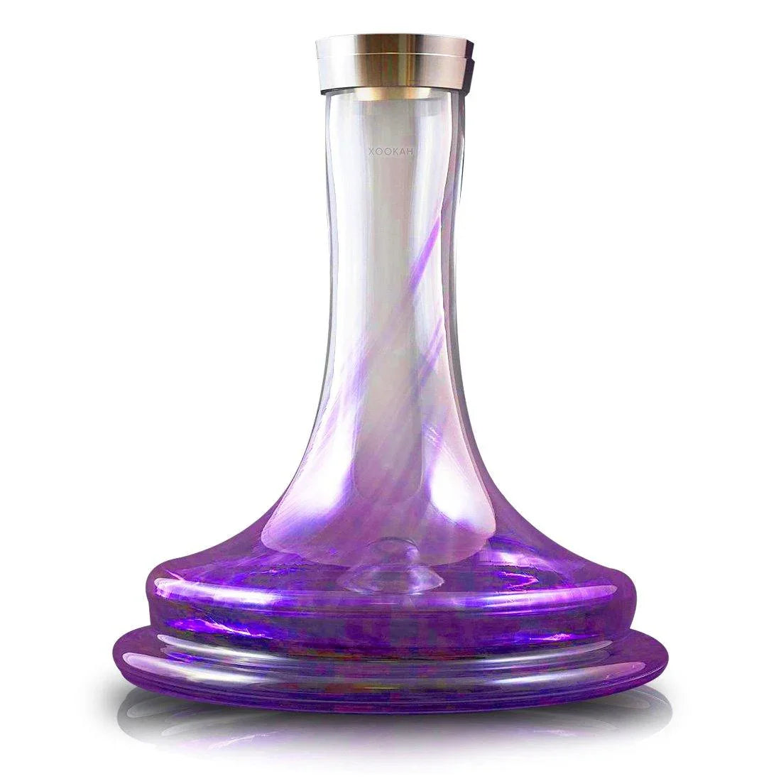 Union Hookah Fibonacci Threaded Bohemian Crystal Base (Purple) - shishagear - UK