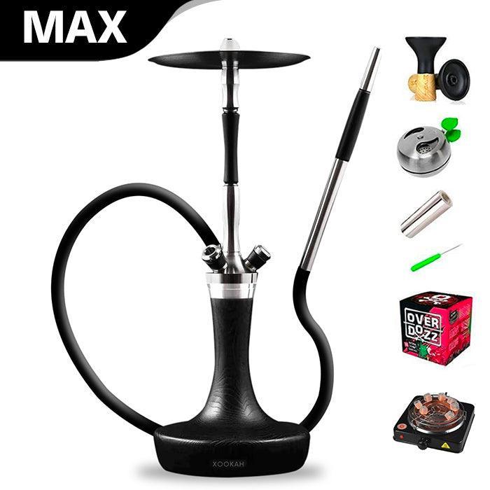Union Hookah Fibonacci Wood Ash Black SET - shishagear - UK Shisha Hookah Black Friday