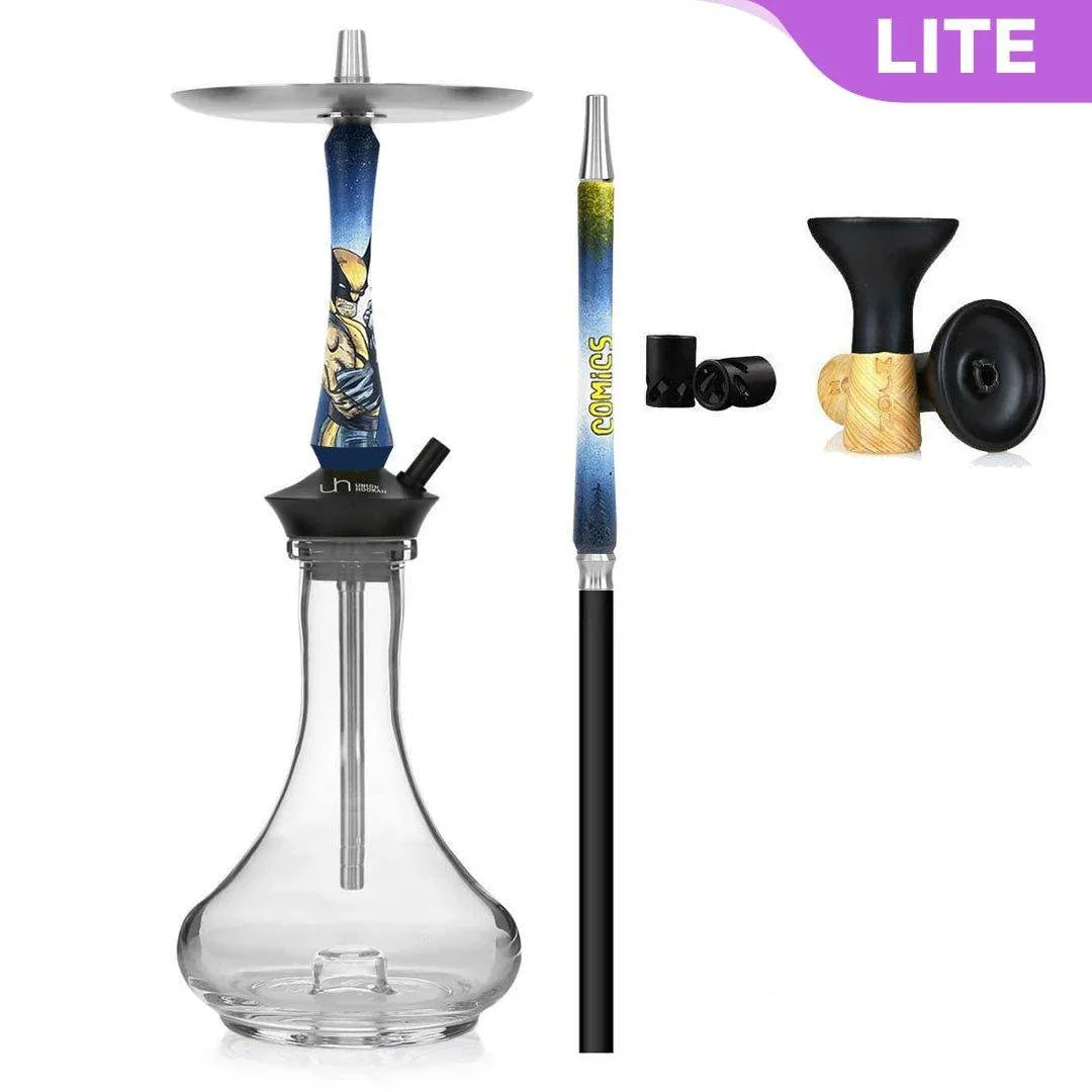 Union Hookah Sleek Comics Wolverine Set - shishagear - UK