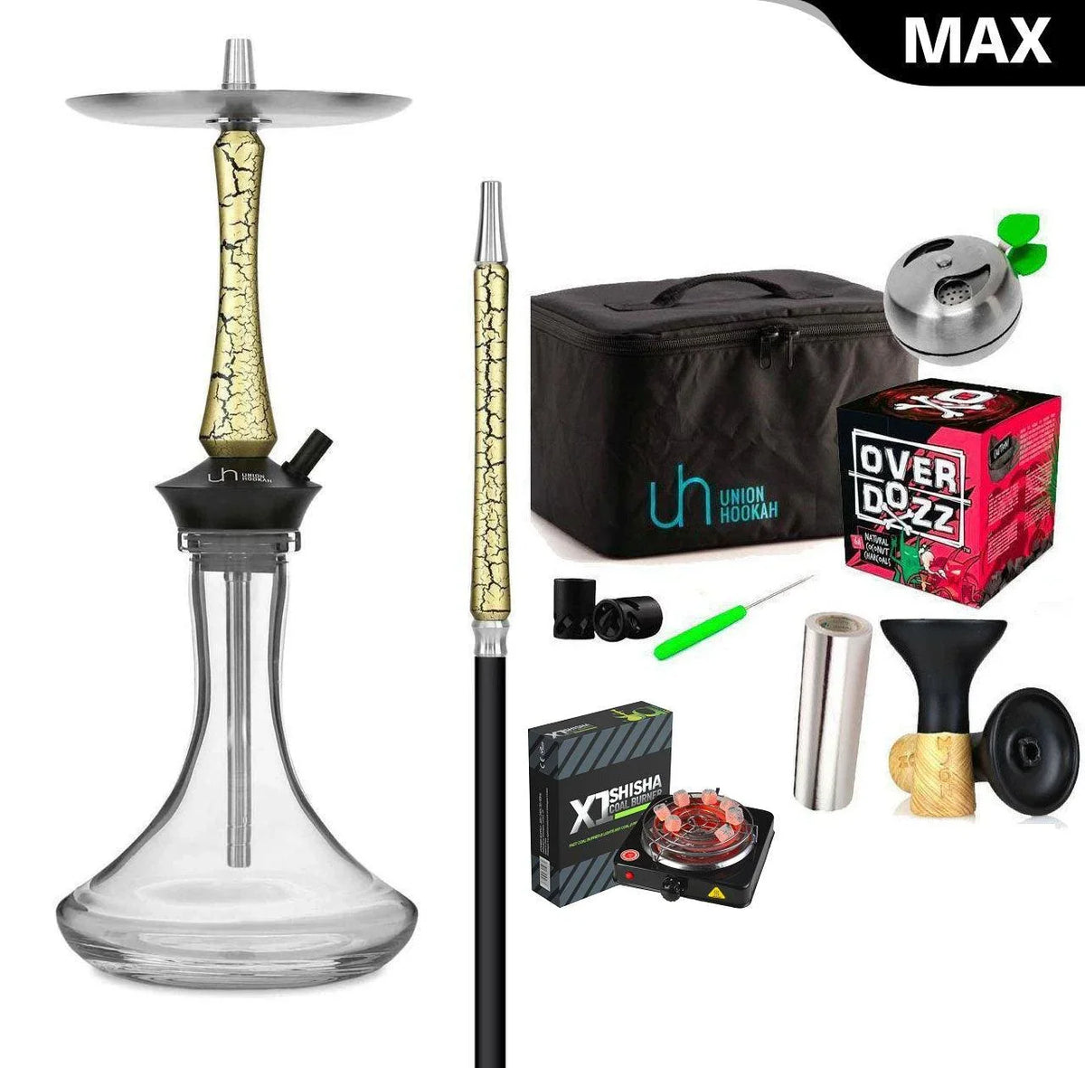 Union Hookah Sleek SET - shishagear - UK Shisha Hookah Black Friday