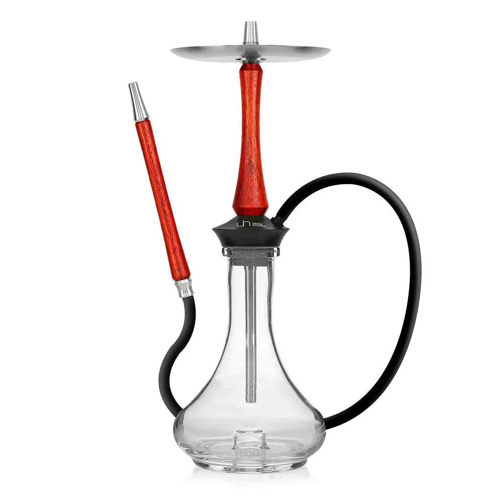 Union Hookah Sleek Exotic Wood African Padouk Set - shishagear - UK