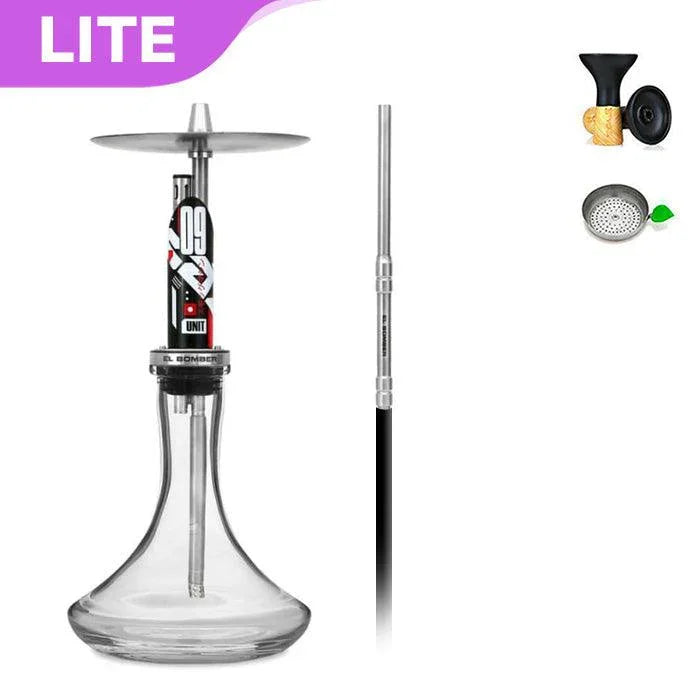El Bomber Shisha With Base - Unit 09 - shishagear - UK Shisha Hookah Black Friday