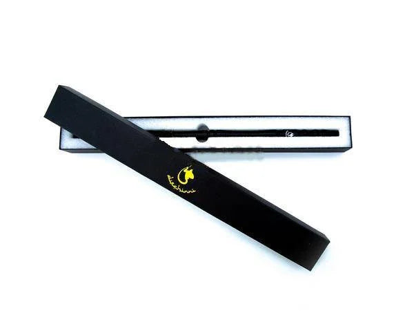 Dschinni Aluminium Hokus Pokus Matte Black Mouthpiece - shishagear - UK