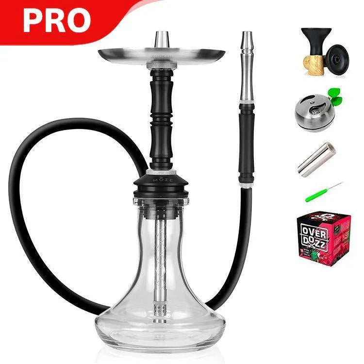 Moze Breeze Two Hookah - Original Black - shishagear - UK Shisha Hookah Black Friday