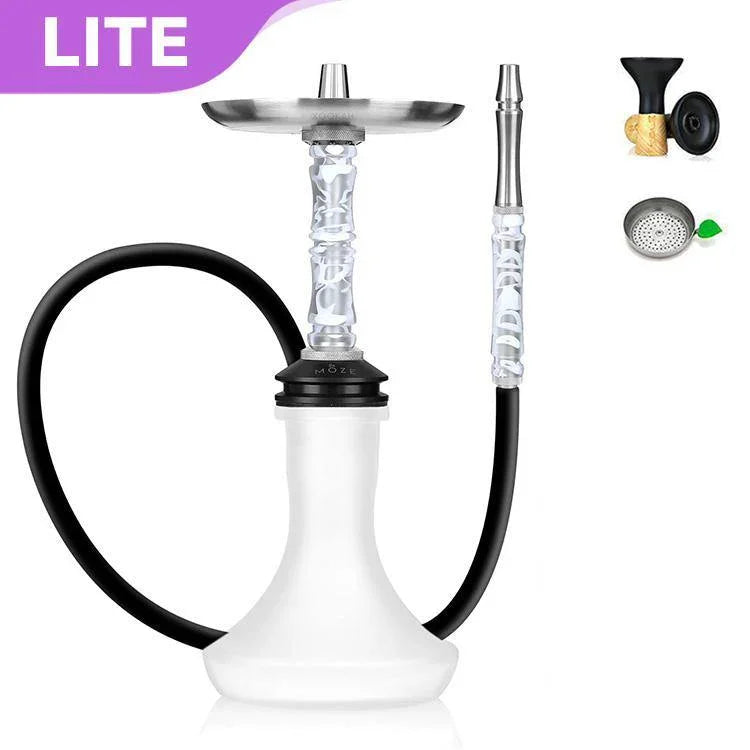 Moze Breeze Two Hookah - Wavy Frosted - shishagear - UK Shisha Hookah Black Friday