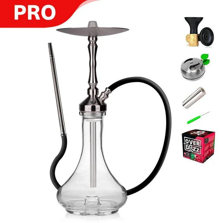 Vesper Hookah Stainless Steel Set - Vega - shishagear - UK