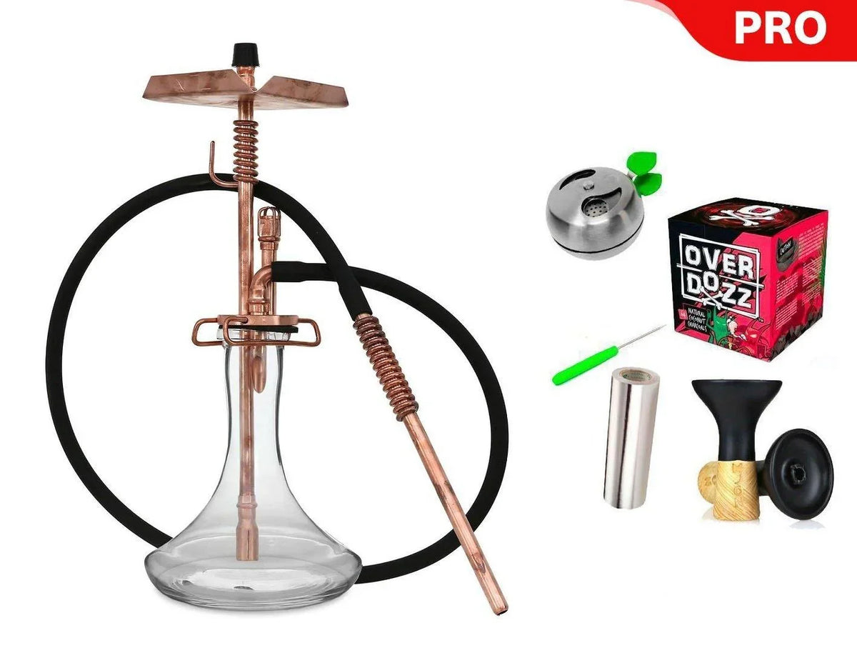 VZ Hookah Copper Mini Shisha - shishagear - UK
