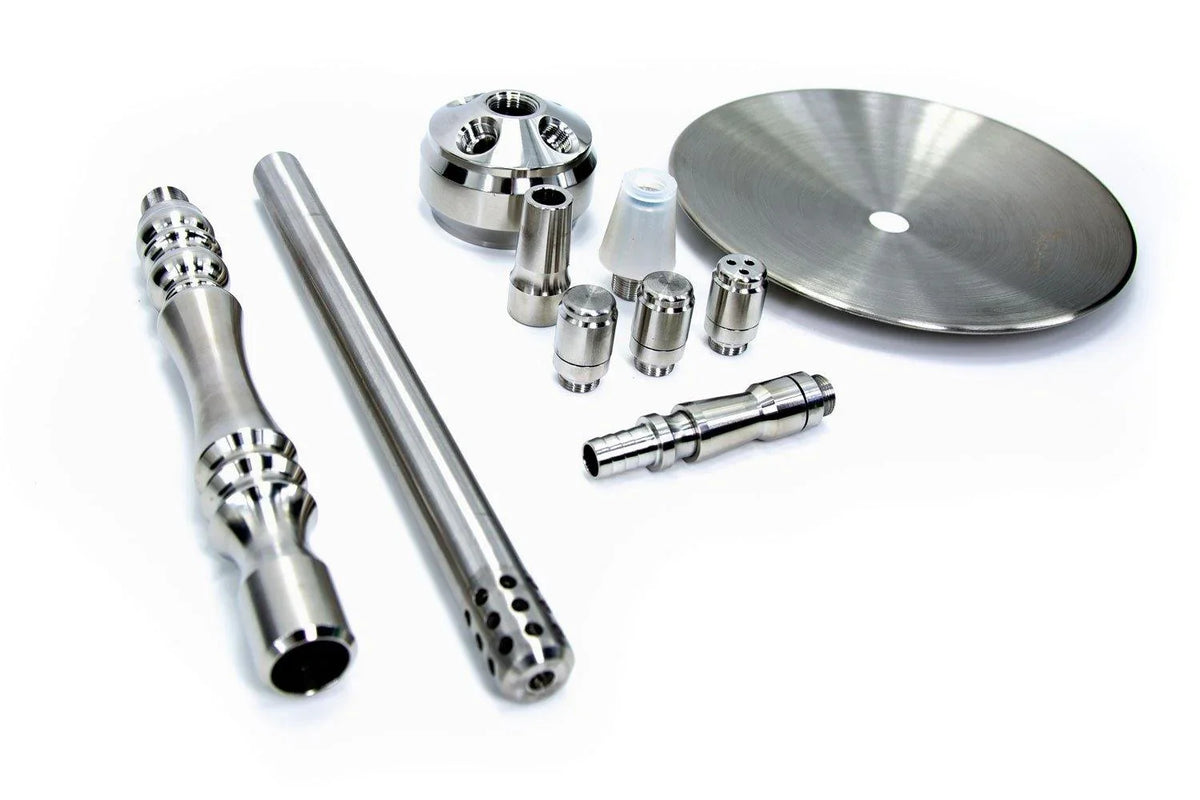 Dschinni Stealth Bomber Purple Rain Hookah - shishagear - UK Shisha Hookah Black Friday