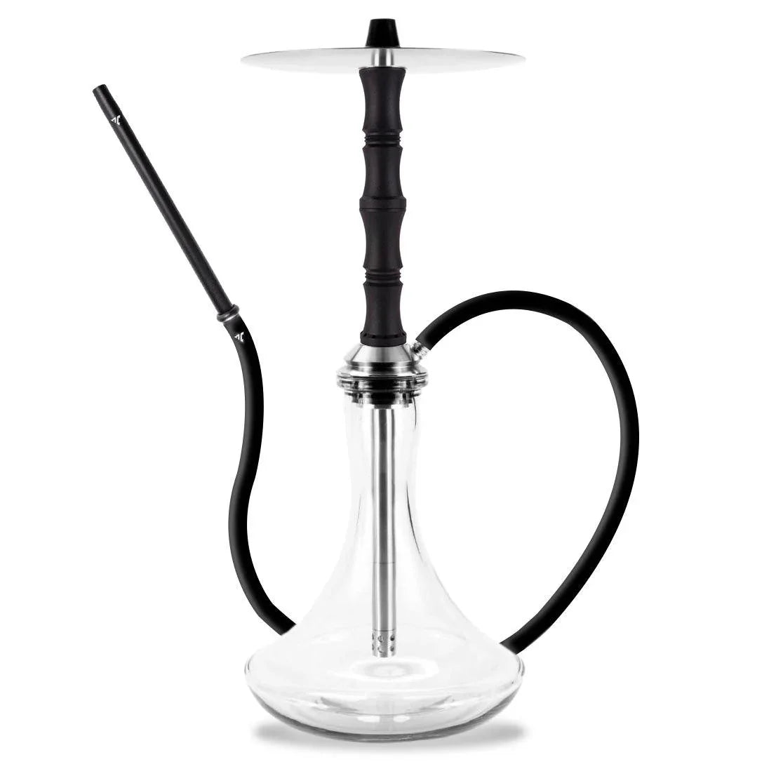 Aeon Vyro Versa Steel Sleeve Hookah Set - V1 Black - shishagear - UK Shisha Hookah Black Friday