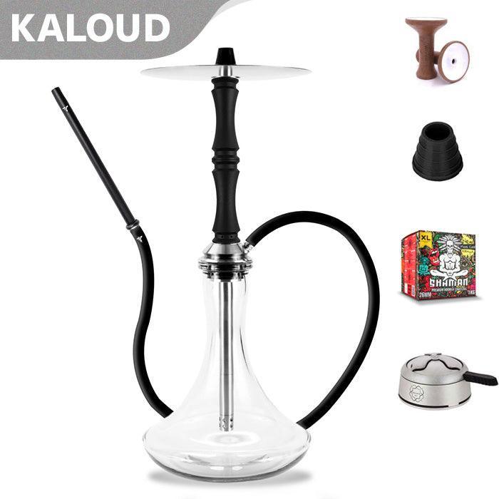 Aeon Vyro Versa Steel Sleeve Hookah Set - shishagear - UK Shisha Hookah Black Friday