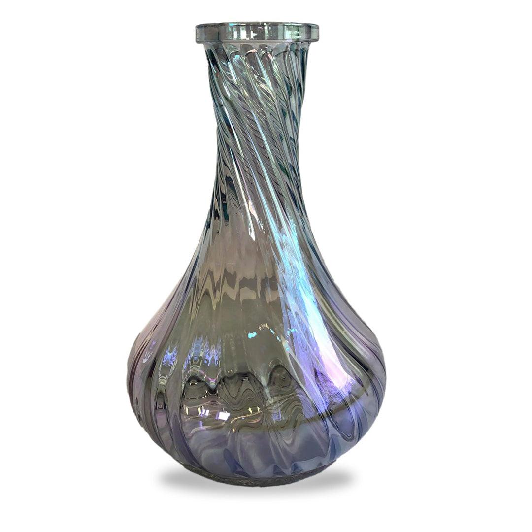 Vessel Glass Shisha Base - Drop (Fluted Pearl) - shishagear - UK Shisha Hookah Black Friday