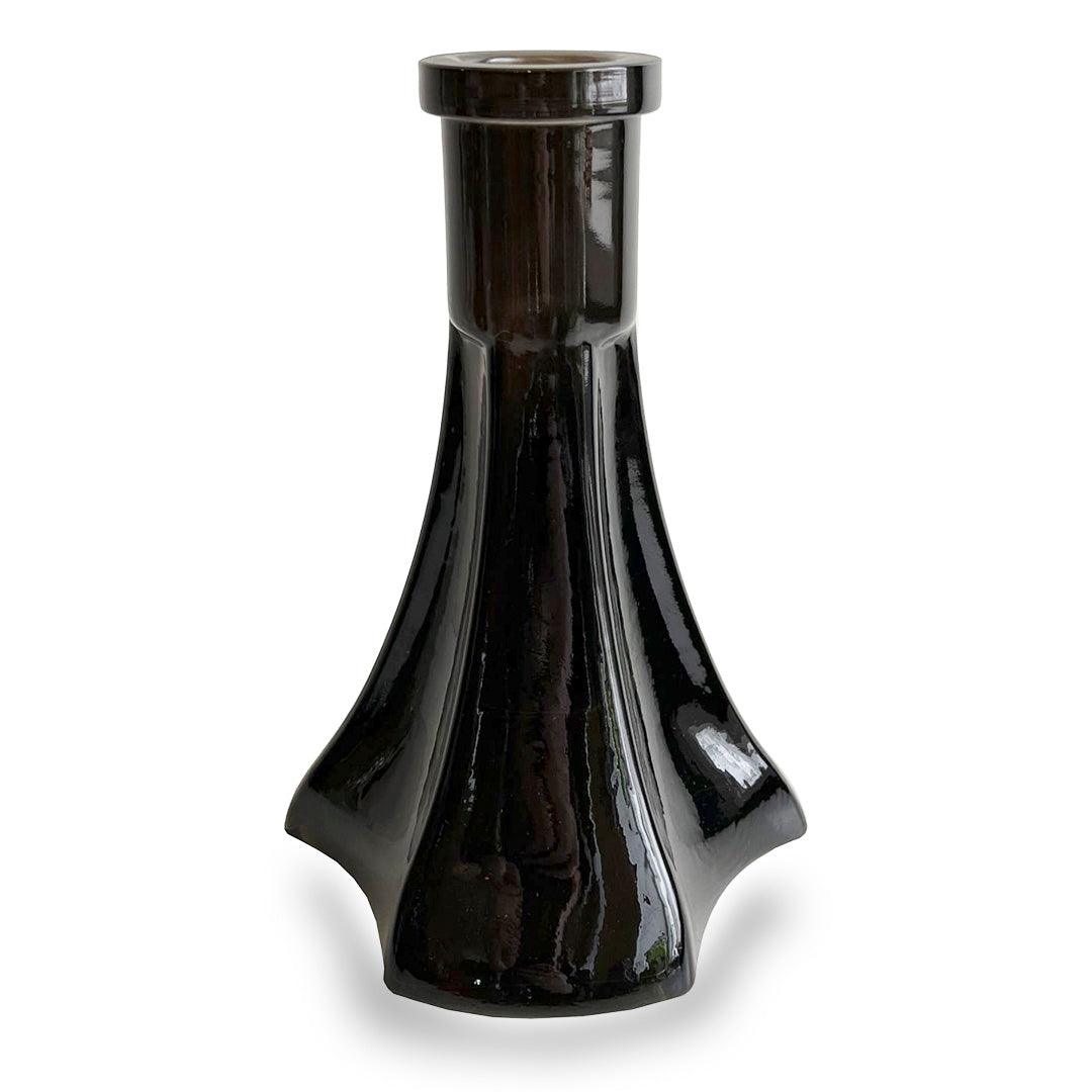 Vessel Glass Shisha Base - Neo Lux (Gloss Black) - shishagear - UK Shisha Hookah Black Friday
