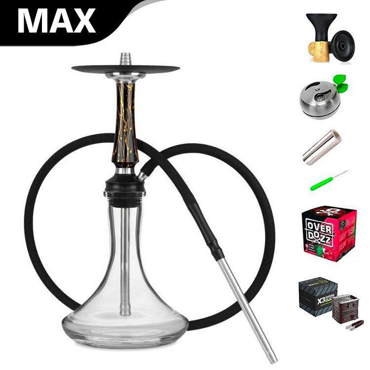 Voodoo Smoke Hookah Set - Black Gold - shishagear - UK Shisha Hookah Black Friday