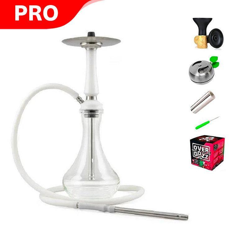 Voodoo Smoke Hookah Set - White - shishagear - UK Shisha Hookah Black Friday