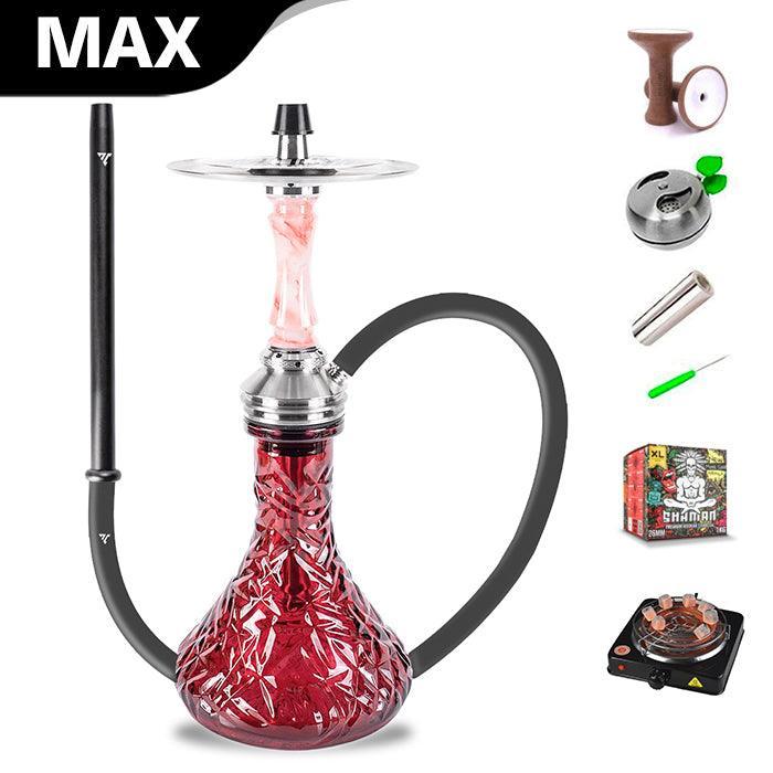 Aeon Vyro Spectre Shisha - Red - shishagear - UK Shisha Hookah Black Friday