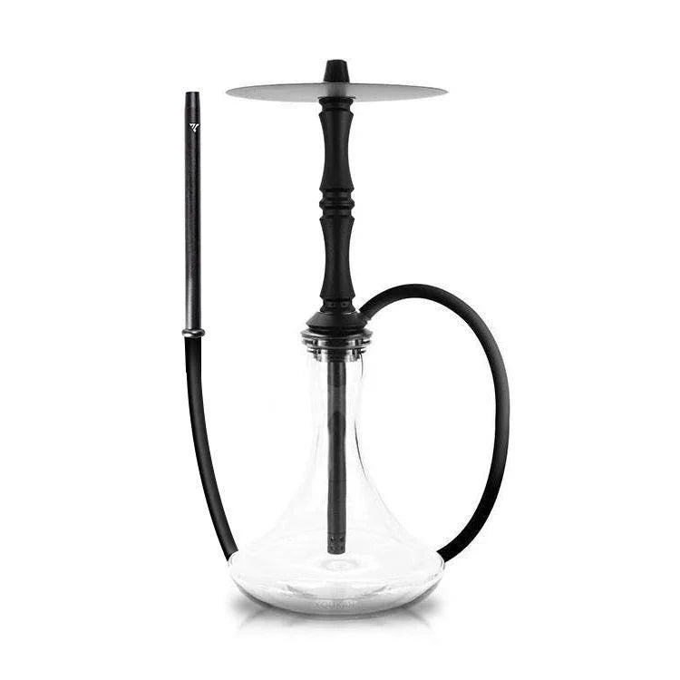 Vyro Versa with V3 Black Sleeve &amp; Blow Off Hookah Set - Black - shishagear - UK Shisha Hookah